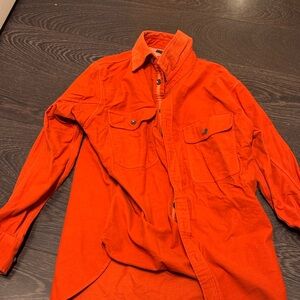 rag & bone Vibrant Orange Shirt Jacket